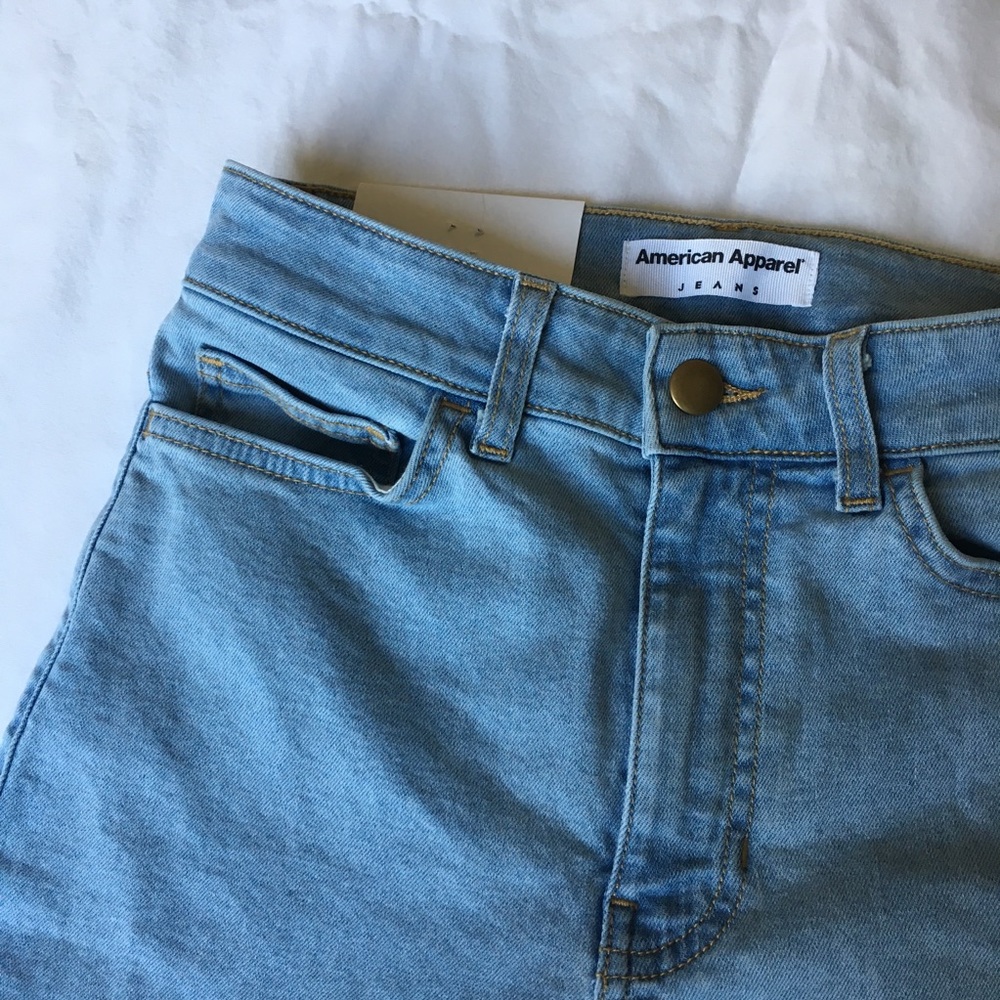 American Apparel High Waist Jeans